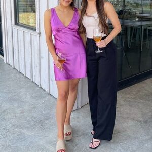 Princess Polly Nellie Mini Dress - Magenta